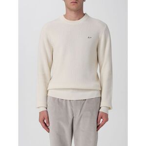Sun68 Sweater Men Yellow Cream